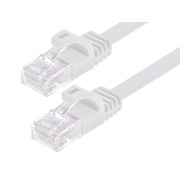 Monoprice Cat6 Patch Cable Flat Design_75ft White (43084)