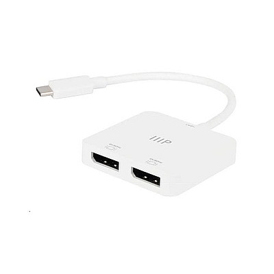 Monoprice Supports Two 4k@60hz Displayport Displays, Thunderbolt 3, And Dp Alt Mode (43526)