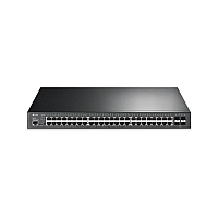 TP-Link Jetstream 48-port Gigabit And 4-port 10ge Sfp+ L2+ Managed Switch With 48-port Poe+ (TLSG3452XP)