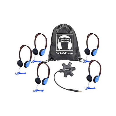 Hamiltonbuhl Galaxy Sop, 5 Blue Headphones (GJB5HA2BLU)