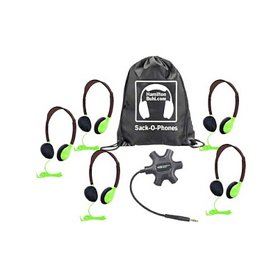 Hamiltonbuhl Galaxy Sop, 5 Green Headphones (GJB5HA2GRN)
