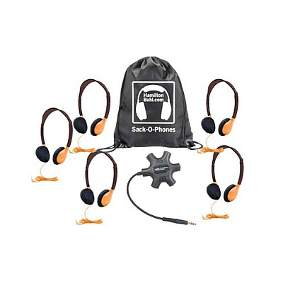 Hamiltonbuhl Galaxy Sop, 5 Orange Headphone (GJB5HA2ORG)
