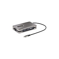 StarTech Usb C Multiport Adapter With Usb C Dp Alt Mode Video Output 4k Hdmi 2.0 Vga, Usb C Dual Monitor Docking Station, 100w Pd Pass Through, Usb Type C (DKM31C3HVCPD)
