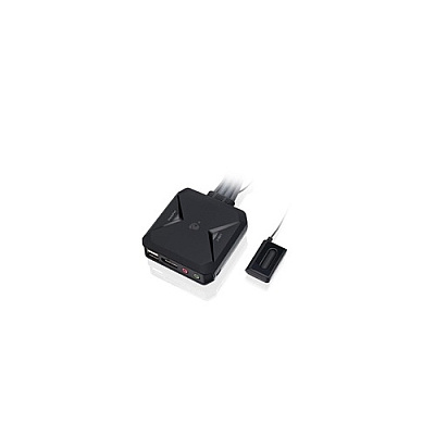 Iogear 2-port 4k Kvm Switch With Displayport, Usb-c And Audio (GCS82DPC)