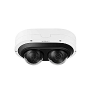 Hanwha Vision 6mp X 2, Ir Outdoor Dome (PNM12082RVD)