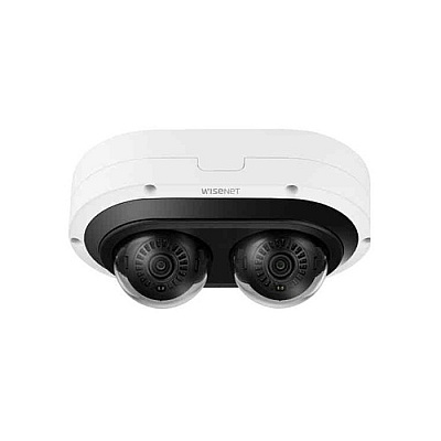 Hanwha Vision 4mp X 2, Ir Outdoor Dome (PNM7082RVD)