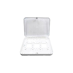 Acceltex Solutions 12x16x4 Polycarb Lockbox (ATSENC12164PLB)