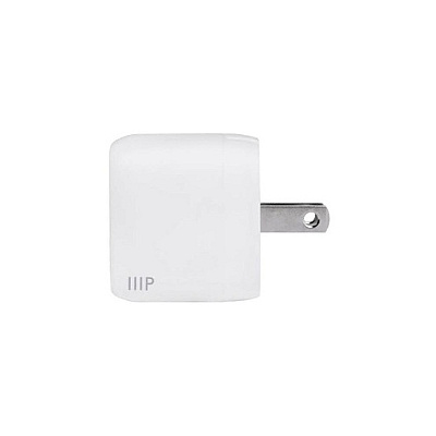 Monoprice Usb-c Charger, 20w 1-port Pd Gan Technology Foldable Wall Charger (42263)