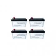 Battery Deep Cycle Rechargeable 4 Pack (SP12-9-T2-4PK-BTI)