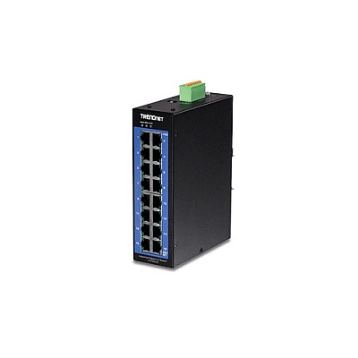Trendnet 16-port Industrial Gigabit L2 (TIG160IM)
