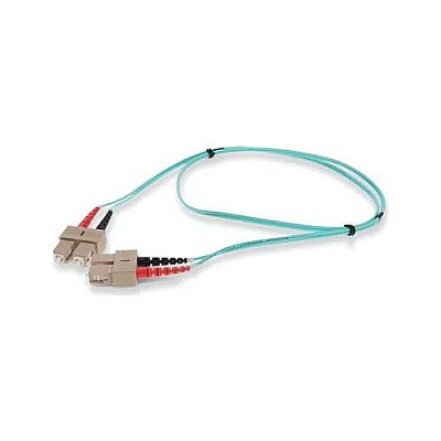 Add-On 3m Sc M/m Taa Om4 Aqua Fiber Patch Cbl (ADDSCSC3M5OM4TAA)