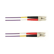 Black Box 10 Gig Mm Fo Patch Cable Duplx, Pvc, Vt, Lclc, 20m, Non-cancelable, Non-returnable (FOCMR10020MLCLCVT)