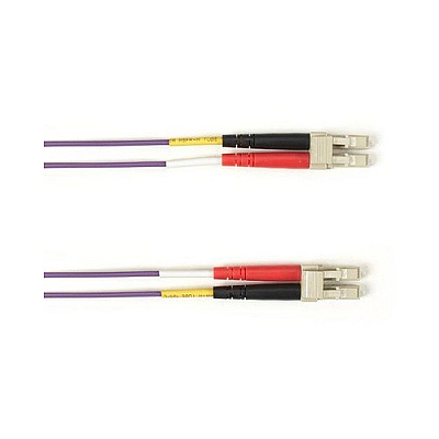Black Box 10 Gig Mm Fo Patch Cable Duplx, Pvc, Vt, Lclc, 20m, Non-cancelable, Non-returnable (FOCMR10020MLCLCVT)