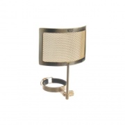 Matterport Gold Metal Mesh Pop Filter For Mxl 67 And 69 Series Microphones. (MXLPF005G)