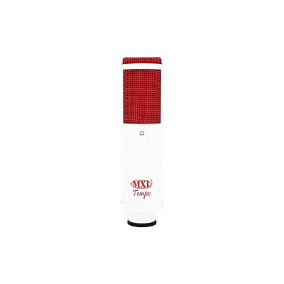 Matterport Usb Mic With Headphone Jack. White Body With Red Grill. (MXLTEMPOWR)