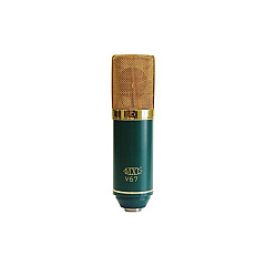 Matterport 1 Inch Diaphragm Mic Green Body Gold Gri (MXLV67G)