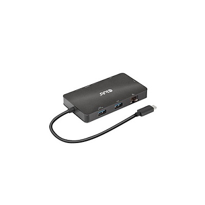Club 3D Usbgen2 Typec To 2x Dp 4k60hz 7in1 Dock (CSV1598)
