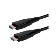Monoprice 4k Slimrun Av High Speed Hdmi Cable 15m_ 49ft - Aoc 18gbps Black (43331)