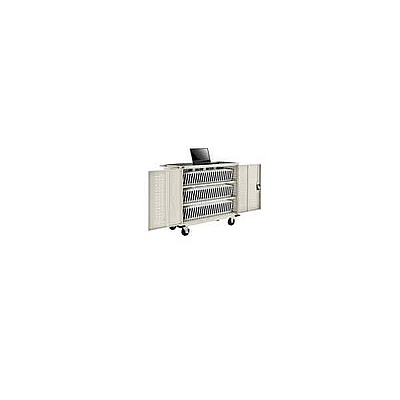Strategic Sourcing Gi Mobile Storage & Charging Cart - 75 Tablets - Assembled (987878PYA)