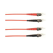 Black Box 62.5 Mm Fo Patch Cable Duplx, Pln, Red, Stst 328 Ft Non Cancelable/non Returnable (FOCMP62STSTRD328)
