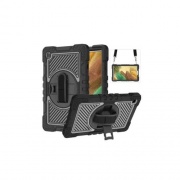 Amzer Group Amzer Tuffen Case With 360 Degree Rotating Holder With Shoulder Strap For Samsung Galaxy Tab A7 Lite T220 / T225 (AMZ208494)