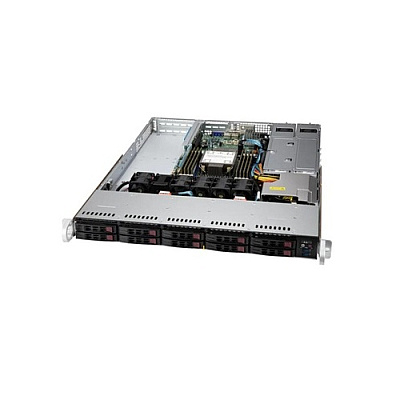 Supermicro Computer Up 1u Wio X12spw-f, Cse-116ts-r706wbp4 (SYS110PWR)