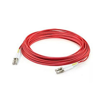 Add-On 8m Lc M/m Om4 Red Fiber Riser Patch Cbl (ADDLCLC8M5OM4RD)