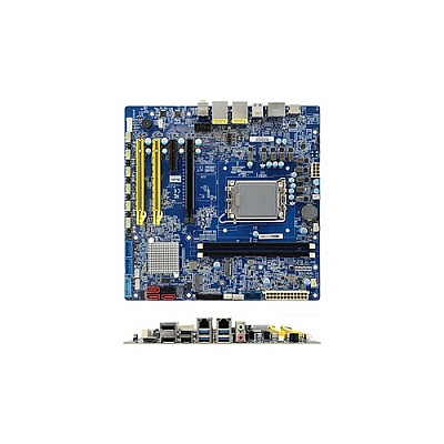 BCM Advanced Research Intel H610e Based Micro Atx Motherboard Supports Intel Alder Lake Core I9/i7/i5/i3, Pentium And Celeron Processors (RX610H)