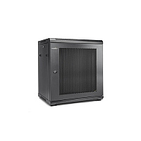 Rocstor Solidrack 12u Wall Mount Rack Vented Enclosure-assembled -black (Y10E006B1)
