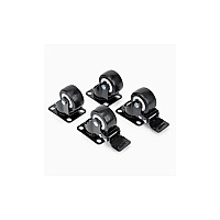 Rocstor 2 Heavy Duty Casters-4 Pcs Casters Swivel- 2 Locking Wheels (Y10E013B1)