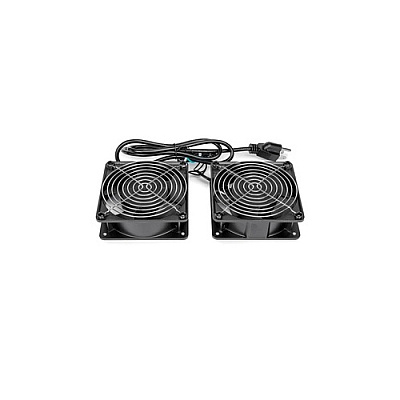 Rocstor Fan Set For Solidrack-2 Pack Fan Airflow For 6u 9u 12u Racks (Y10E014B1)