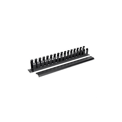 Rocstor 1u Horizontal Cable Management Compatible With Standard 19 Racks (Y10E016B1)