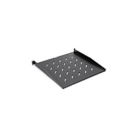 Rocstor 1u Universal Vented Rack Shelf 17.72in 450mm Depth Black (Y10E019B1)
