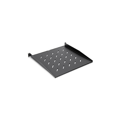Rocstor 1u Universal Vented Rack Shelf 17.72in 450mm Depth Black (Y10E019B1)