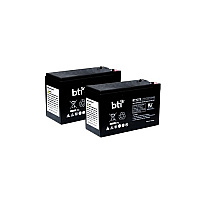 Battery Sealed Lead Acid 12v7.2ah-t2 2pk (12V7.2AHT2BATT2PKBTI)