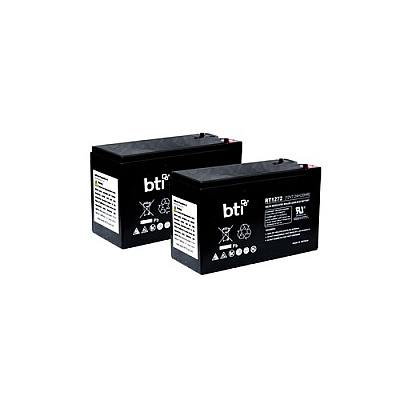 Battery Sealed Lead Acid 12v7.2ah-t2 2pk (12V7.2AHT2BATT2PKBTI)