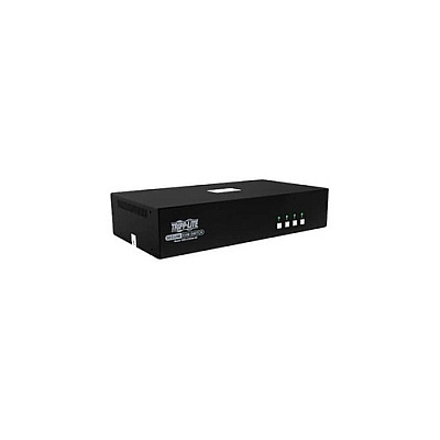 Tripp Lite Secure Kvm Switch, 4-port, Dual Head, Dvi To Dvi, Niap Pp4.0, Audio, Taa (B002DV2A4N4)