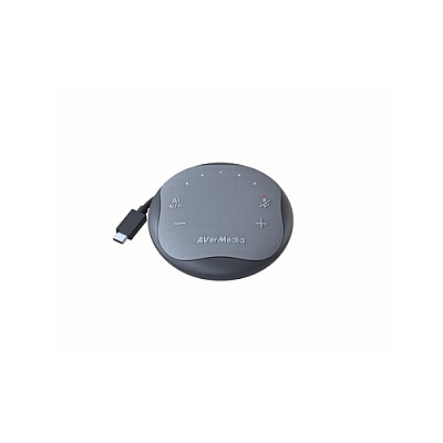 Avermedia Technologies Avermedia Pocket Speakerphone - Personal Speakerphone With Ai Noise Reduction - Plug And Play Usb To Hdmi Multiport Adapter (AS315)