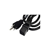 Lantronix Power Cord, Iec60320/c19 To Nema 5-15p (15a), 8 Ft (SLPP1231001)