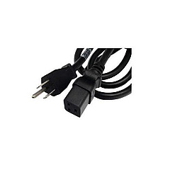 Lantronix Power Cord, Iec60320/c19 To Nema 5-15p (15a), 8 Ft (SLPP1231001)
