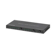 Monoprice Blackbird 4k Hdmi Switch_ 4x1_ Hdr_ 18g_ 4k@60hz_ Ycbcr 4:4:4_ Hdcp 2.2_ Toslink And Analog Audio Extractor (39666)