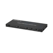 Monoprice Blackbird 4k Hdmi Matrix_ 4x2_ Hdr_ 18g_ 4k@60hz_ Ycbcr 4:4:4_ Edid_ Coaxial Audio_ Powered Switch_ Control Remote (39667)