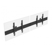 Monoprice Commercial Series 2x1 Display Adjustable Tilt Menu Board Tv Wall Mount For Led Screens Between 32in To 65in_ Max Weight 66 Lbs_ Vesa (39661)