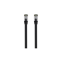 Monoprice Entegrade Series Cat8 26awg S/ftp Ethernet Network Cable_ 2ghz_ 40g_ 1ft_ Black (41009)