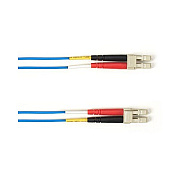 Black Box Sm Fo Patch Cable Duplx, Pvc, Blue, Lclc, 10m, Non-cancelable, Non-returnable (FOCMRSM010MLCLCBL)