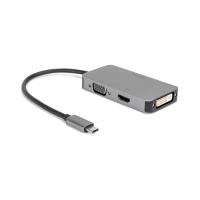 Rocstor Usb-c Multiport Adapter - Aluminum Grey (Y10A266A1)