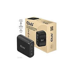 Club 3D 4 Port Travel Charger 100w Gan Tech (CAC1912US)