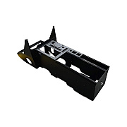 Havis 12.5inch Wide 20inch Vehicle-specific Angled Console For 2022 Ford F-150 Lightning Vehicle (CVSW2000LTNG)