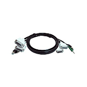 Black Box 6 Ft Kvm Usb Dual Link Dual Dvi Cable With Audio- Taa Compliant, Non-cancelable, Non-returnable (SKVMCBL2DVI06TAA)