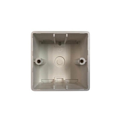 Tripp Lite Single-gang Surface Mounting Box European Style 81x81x45mm White (N042EMB1)